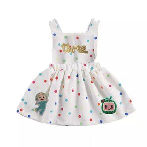 Coco melon Dress Smash Cake Third Birthday Outfit Clothes Cocomelon watermelon